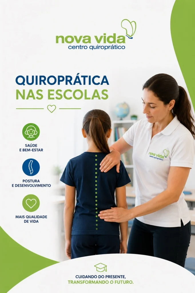 A Quiroprática nas Escolas - Desenvolvimento Humano com o Centro Quiroprático Nova Vida