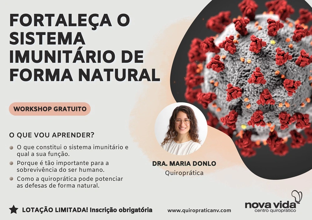 Fortaleça o sistema imunitário de forma natural -Workshop de Saúde Mental e Emocional de Dra Maria Donlo