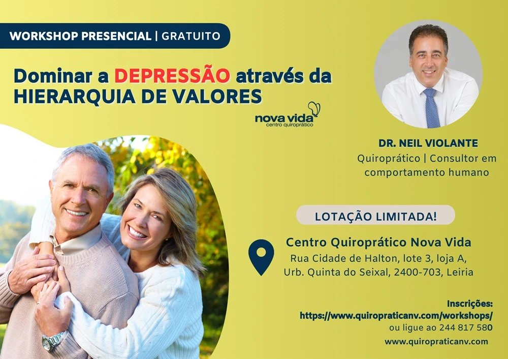 Como dominar a DEPRESSÃO através da sua HIERARQUIA DE VALORES - Workshop de Saúde Mental e Emocional - Dr Neil Violante