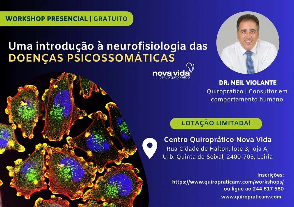 Uma introdução à neurofisiologia das doenças psicossomáticas - Workshop de Saúde Mental e Emocional do Dr Neil Violante