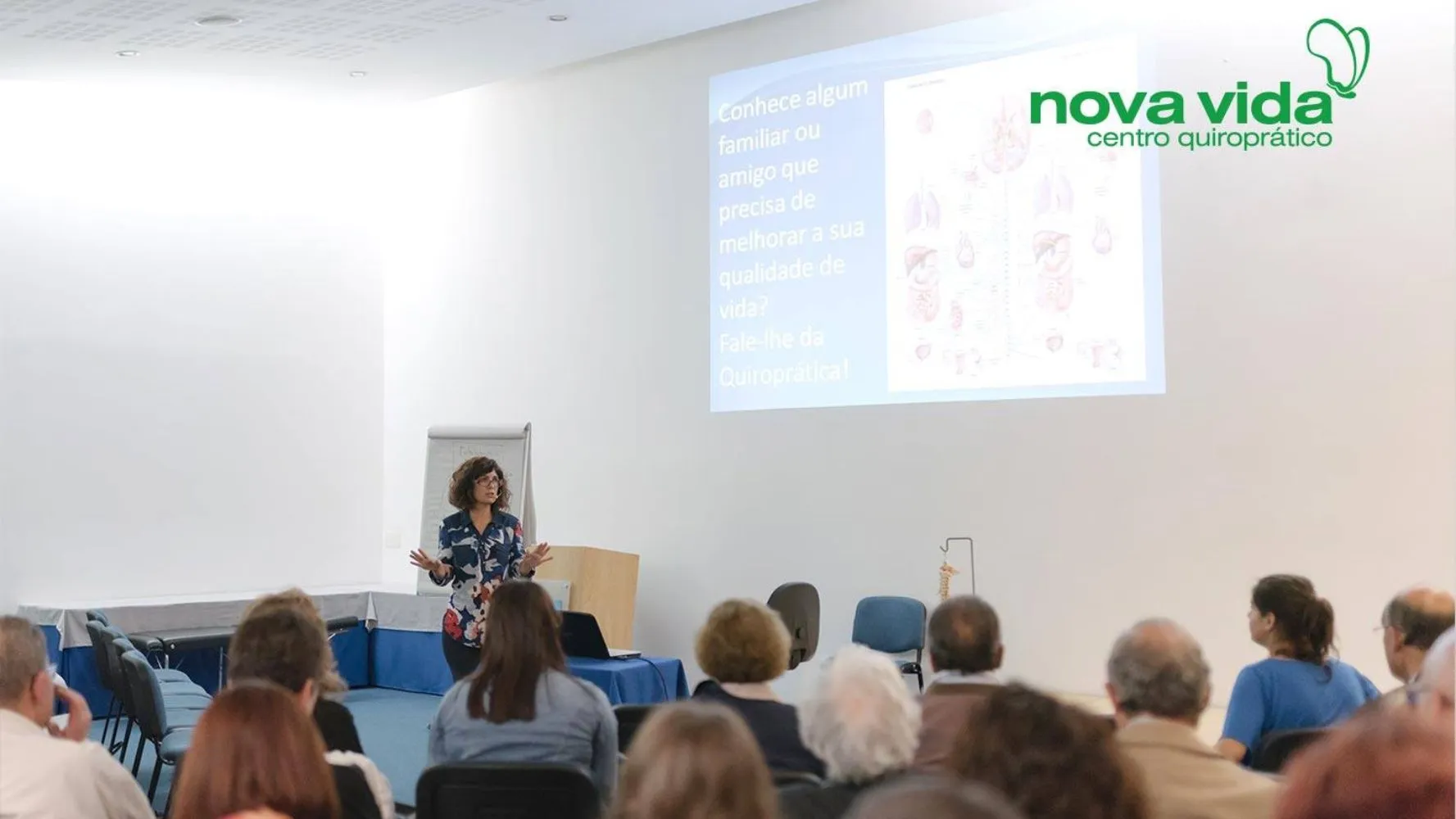 Workshops de Saúde Alimentar e Bioquímica e Quiroprática em Geral da Dra Celine Martin