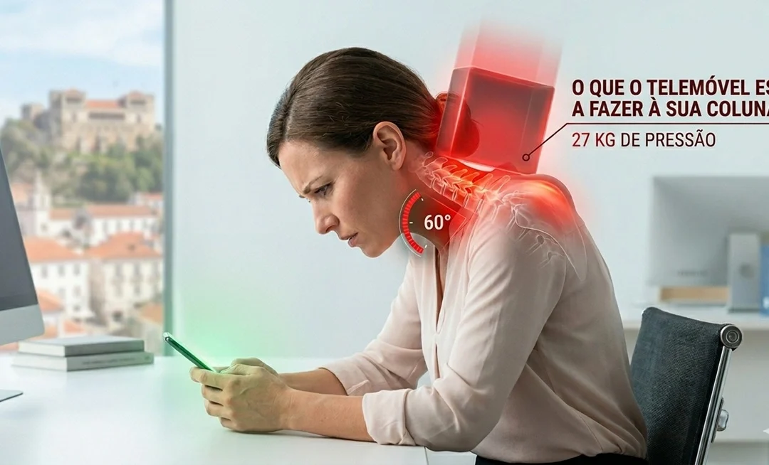 O que o telemóvel está a fazer à sua coluna